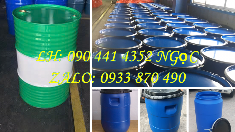 Thùng Phuy Sắt Đựng Dầu Thực Vật , thùng phuy sắt tại Long An, thùng phuy sắt tại Trà Vinh