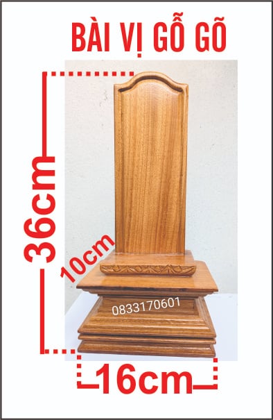 Cửa hàng bán bài vị gỗ tại TP.HCM, bán bài vị gỗ cao cấp tại Sài Gòn