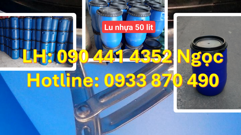 Thùng phuy nhựa 220 lít đựng axit được không? Mua thùng phuy nhựa 100L ở đâu uy tính 