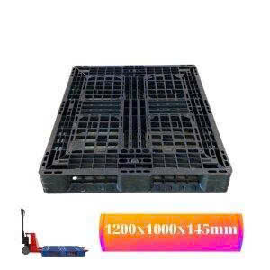 PALLET NHỰA 1200 x 1000 x 145 mm TẢI NHẸ, MÀU XANH. MUA/BÁN LH: 0964018718