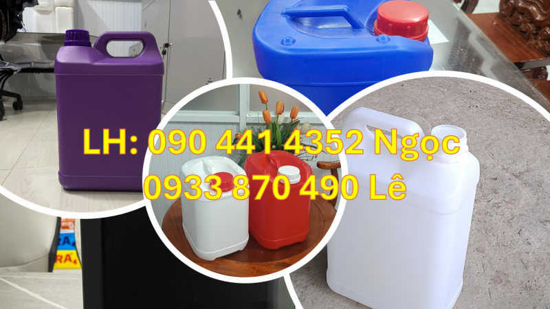 SX Can Nhựa Đựng Hóa Chất Thí Nghiệm (acid nitric, ammonia) 0.5 lít – 5 lít 