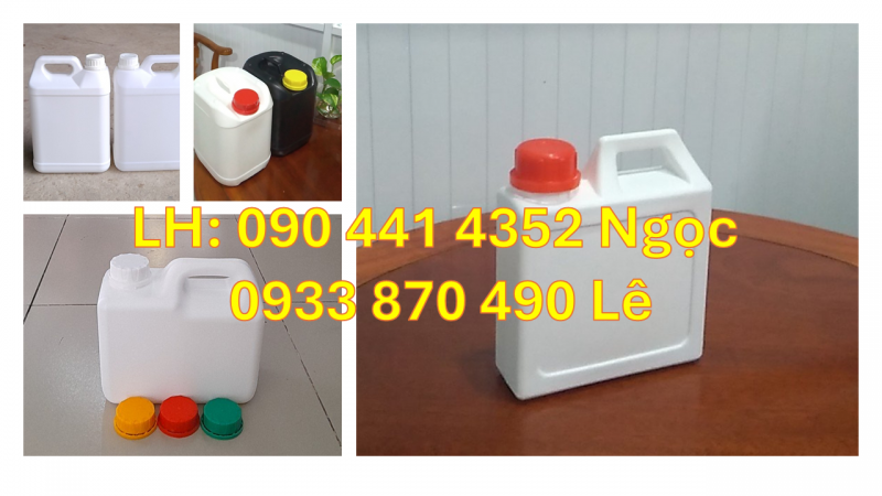 SX Can Nhựa Đựng Hóa Chất Thí Nghiệm (acid nitric, ammonia) 0.5 lít – 5 lít 
