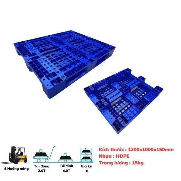 PALLET NHỰA XANH, TẢI NẶNG. MUA HÀNG LH: 0964018718