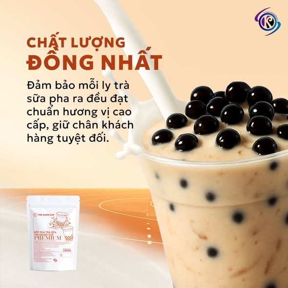 Bột pha trà sữa The Good Cup Premium là giải pháp cho quán trà sữa muốn