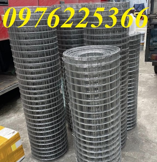 Lưới hàn mạ kẽm cuộn 50x50 dày 2mm, 2mm, 4mm