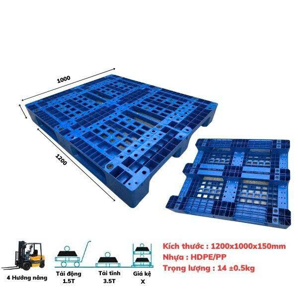 PALLET NHỰA XANH, TẢI VỪA. MUA HÀNG LH: 0964018718