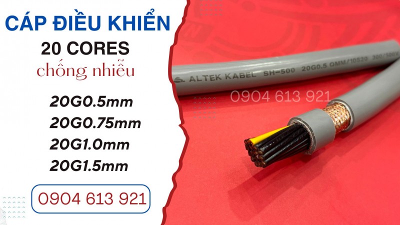 Cáp điều khiển SH - 500 20G1.0QMM Altek Kabel