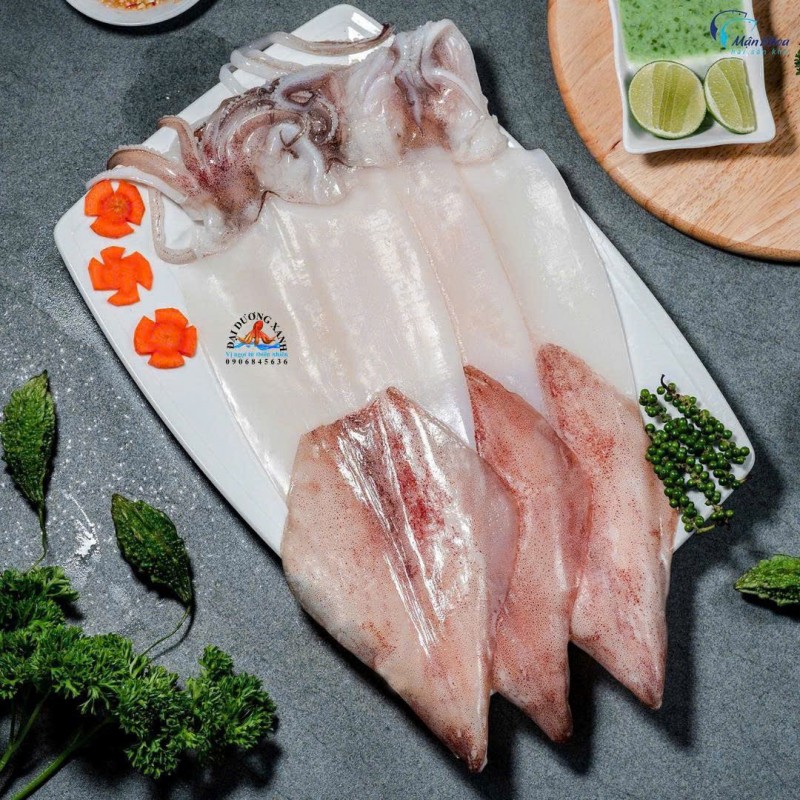 Mực một nắng Phan Thiết Chính hiệu