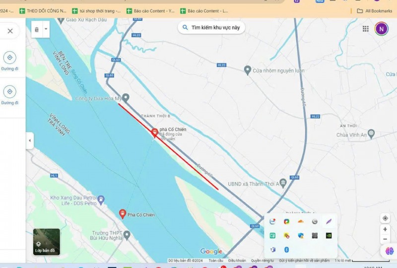 Bán đất quốc lộ 60 cũ bến tre – mở xưởng và đầu tư lâu dài