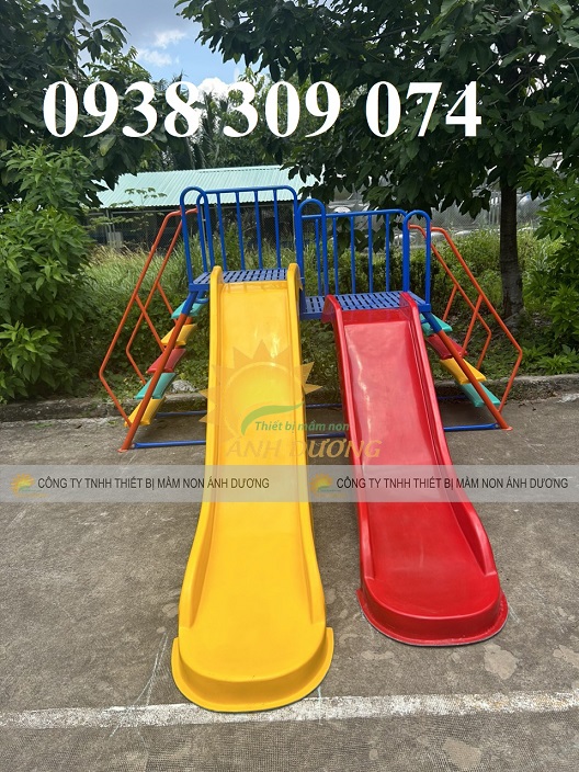 Cầu trượt trẻ em giá rẻ, cầu trượt máng trượt ngoài trời