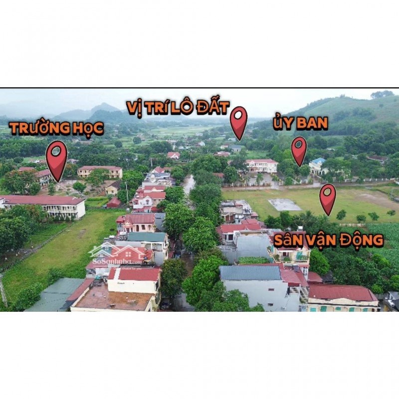 Bán đất Thạch Sơn, Thạch Thành, Thanh Hóa. 280m2 ~ 285 tr