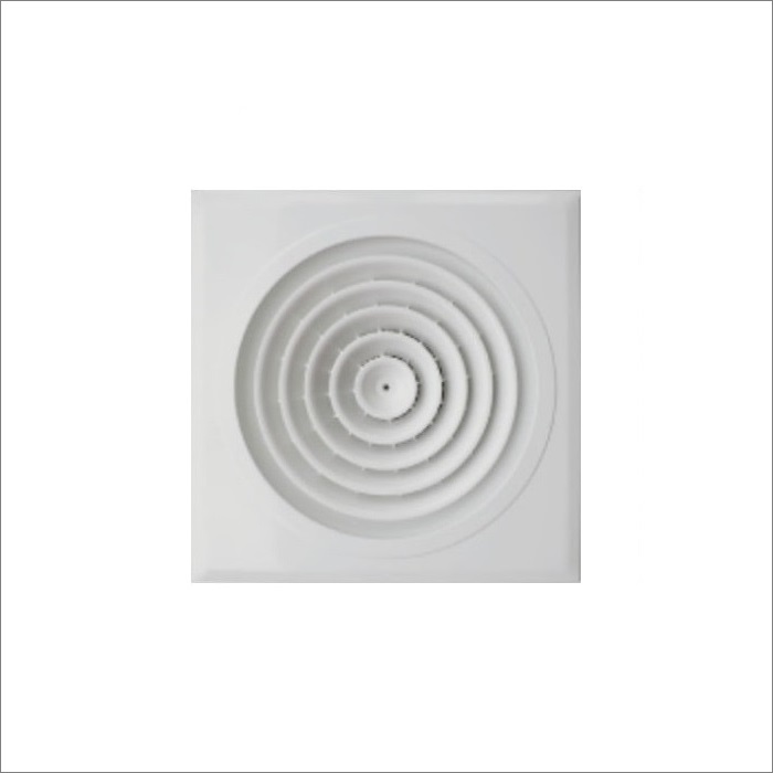 Miệng gió vuông tròn xoay 104B