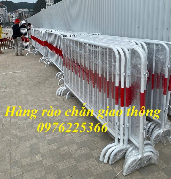 Hàng rào di động thép sơn tĩnh điện 