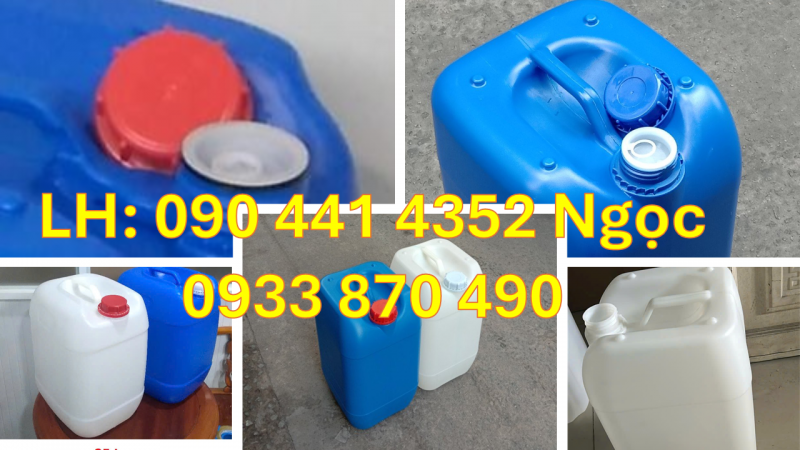 Can Nhựa 20 Lít Đựng Glycol,chất chống đông ,dưỡng ẩm