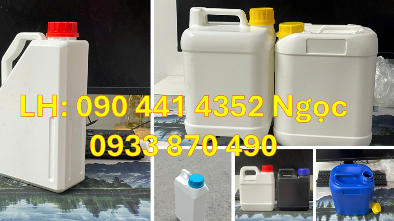 Can Nhựa 0.5 Lít Đựng Nước nắm, nước tương nguyên chất 