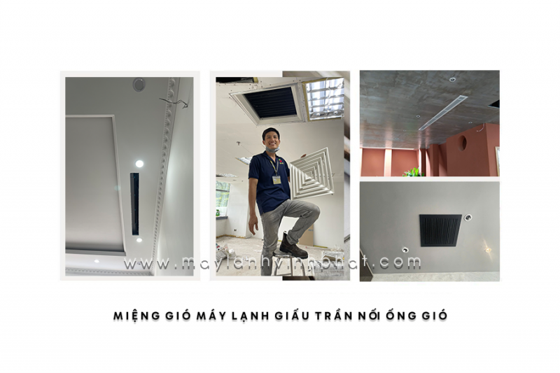 Các kiểu Miệng gió/Hướng dẫn chọn kích thước cửa gió dựa vào diện tích và công suất