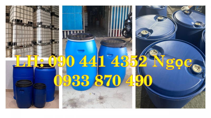 Thùng nhựa đựng hóa chất 30 lít, 50 lít, 60 lít 