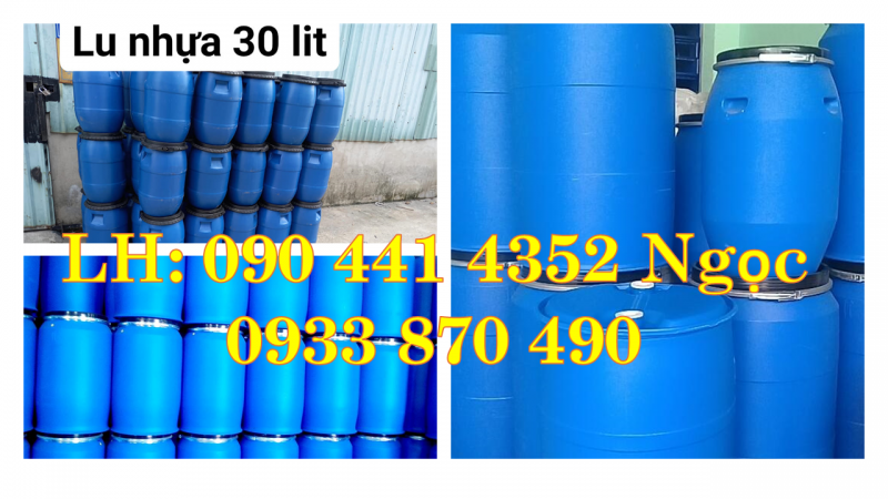 Thùng phuy sắt đựng hóa chất, vỏ thùng phuy sắt 220 lít công nghiệp 