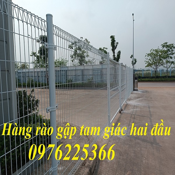Báo giá hàng rào gập đầu tam giác D4, D5, D6