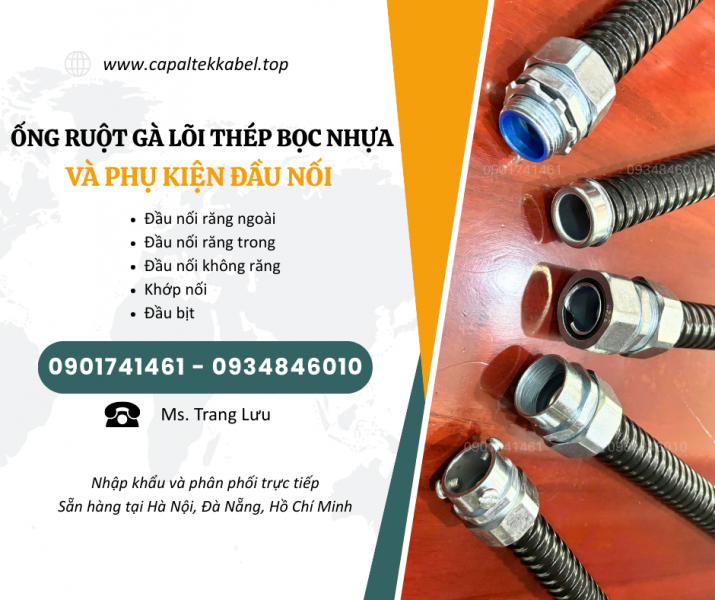 Phân phối sỉ lẻ ống ruột gà lõi thép Đà Nẵng, Hà Nội, Hồ Chí Minh