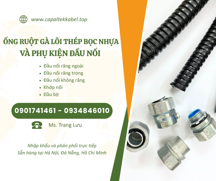 Phân phối sỉ lẻ ống ruột gà lõi thép Đà Nẵng, Hà Nội, Hồ Chí Minh