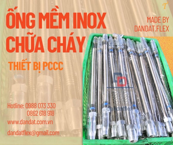 Ống mềm sprinkler/ Ống nối đầu phun chữa cháy/ Ống mềm phòng cháy chữa cháy