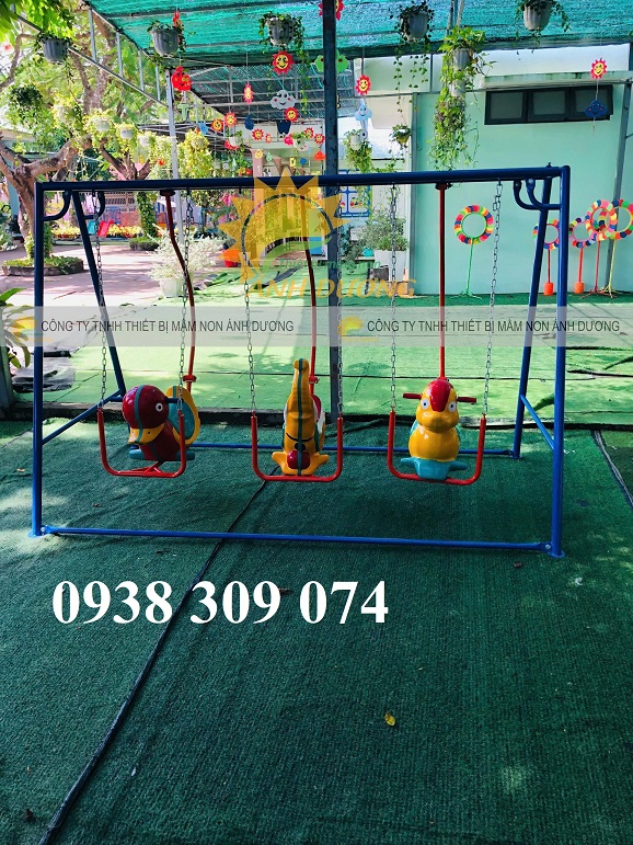 Xích đu con giống, xích đu sàn lắc, xích đu trẻ em mầm non