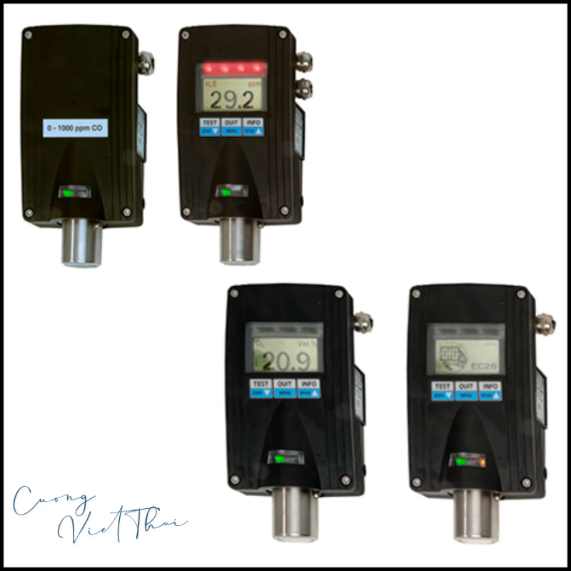 Máy đo phát hiện khí lắp cố định EC28 hãng GfG