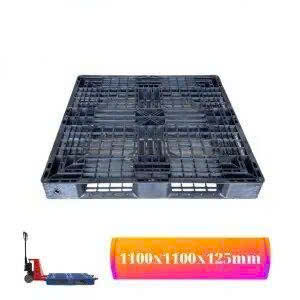 PALLET NHỰA ĐEN TẢI NHẸ, HÀNG ĐÃ QUA SỬ DỤNG, CÒN MỚI 95%. MUA HÀNG LH: 0964018718