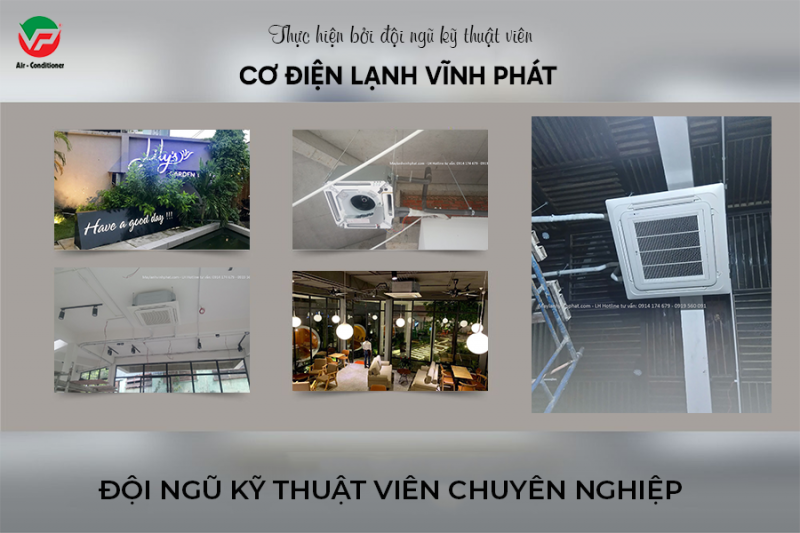 Máy lạnh âm trần LG công suất làm lạnh mạnh mẽ – Phù hợp diện tích lớn