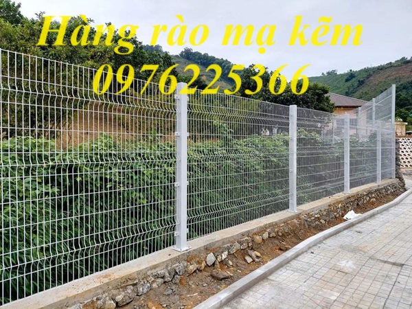 Hàng rào lưới mạ kẽm chắn sóng D5A50x200