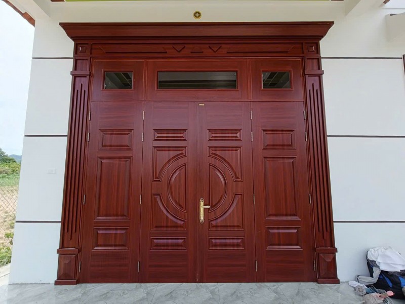 Cửa Thép Vân Gỗ tại Tân An - Long An | Giá tốt nhất hiện nay