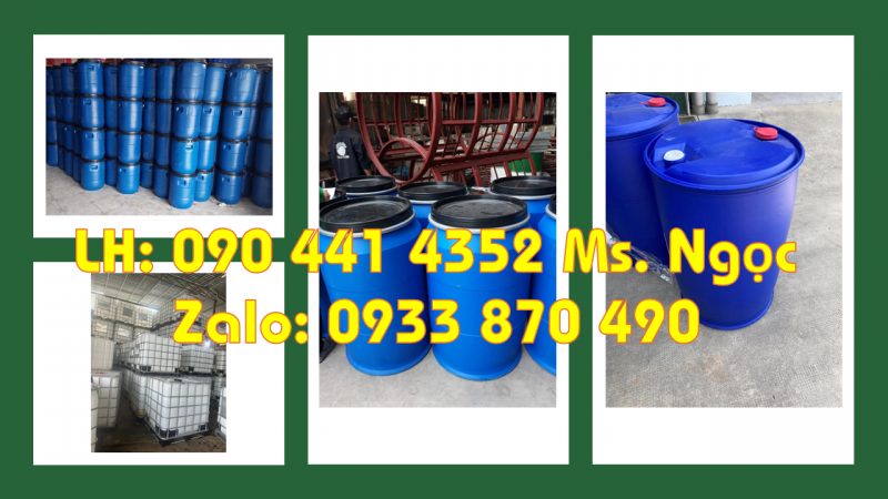 Thùng phuy nhựa mới giá gốc, thùng phi nhựa HDPE đựng thực phẩm đông lạnh