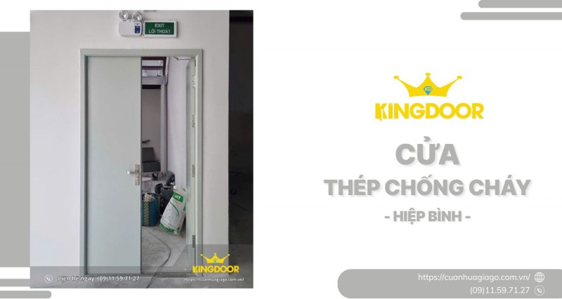 Cửa Thép Chống Cháy tại Hiệp Bình | An Toàn Cho Nhà Bạn