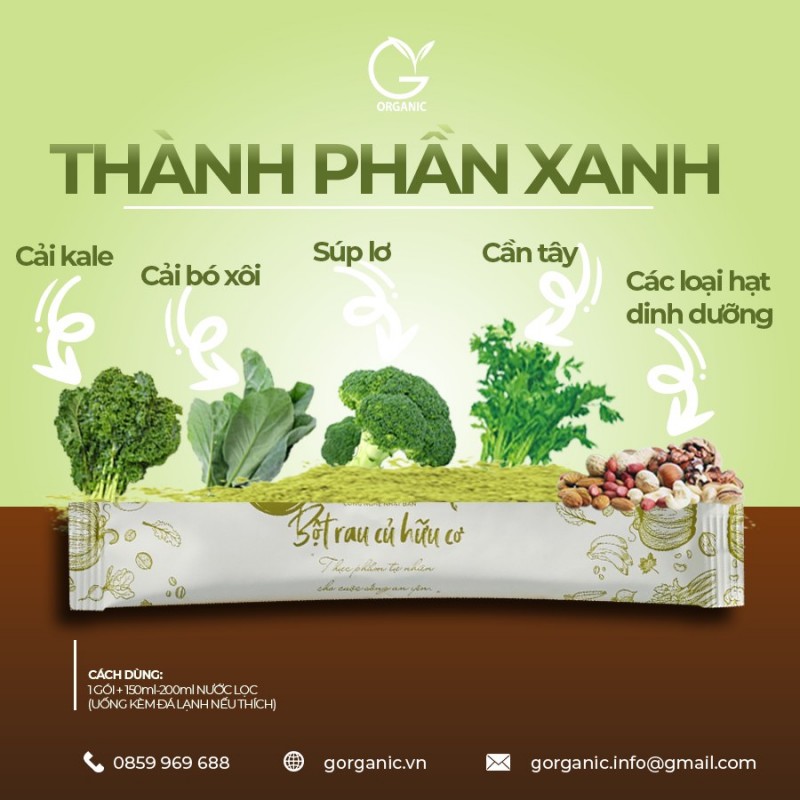 G.Organic - Vì sao sản phẩm hữu cơ thường có hạn sử dụng ngắn?