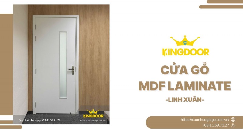 Cửa Gỗ MDF Melamine tại Linh Xuân | Bền Đẹp & Giá Hợp Lý