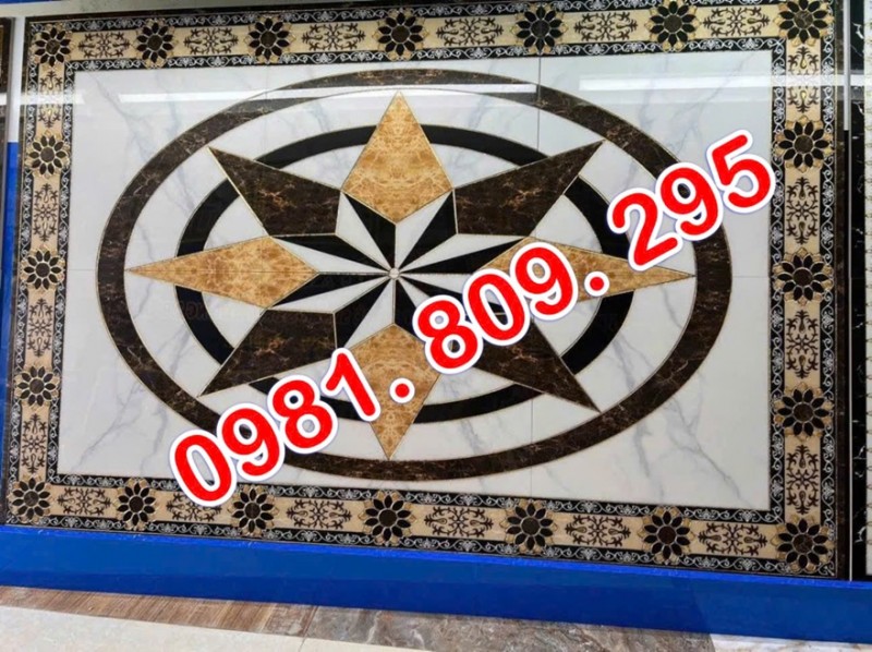 Gạch thảm granite phòng khách trang trí 