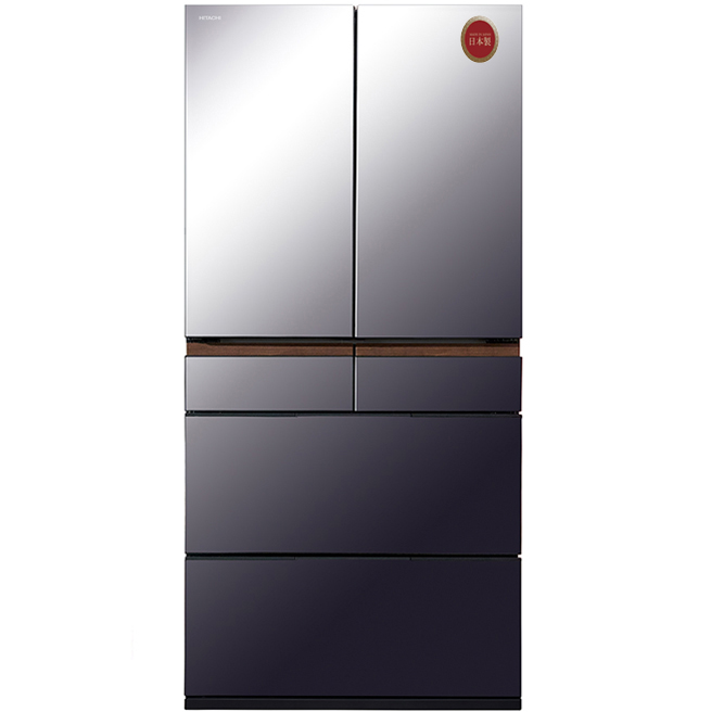 Tủ lạnh Hitachi 6 cánh Inverter 670 lít R-GW670TV(XM)