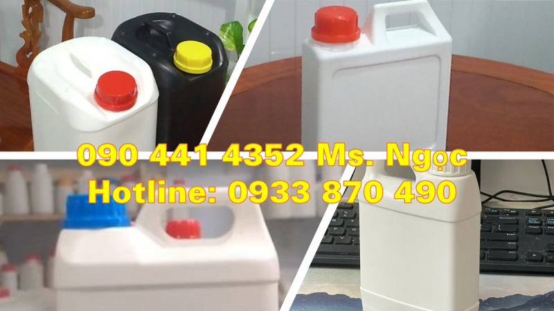 SX can nhựa kháng hóa chất tốt, can nhựa 5 lít đựng hóa chất nóng/ loãng 