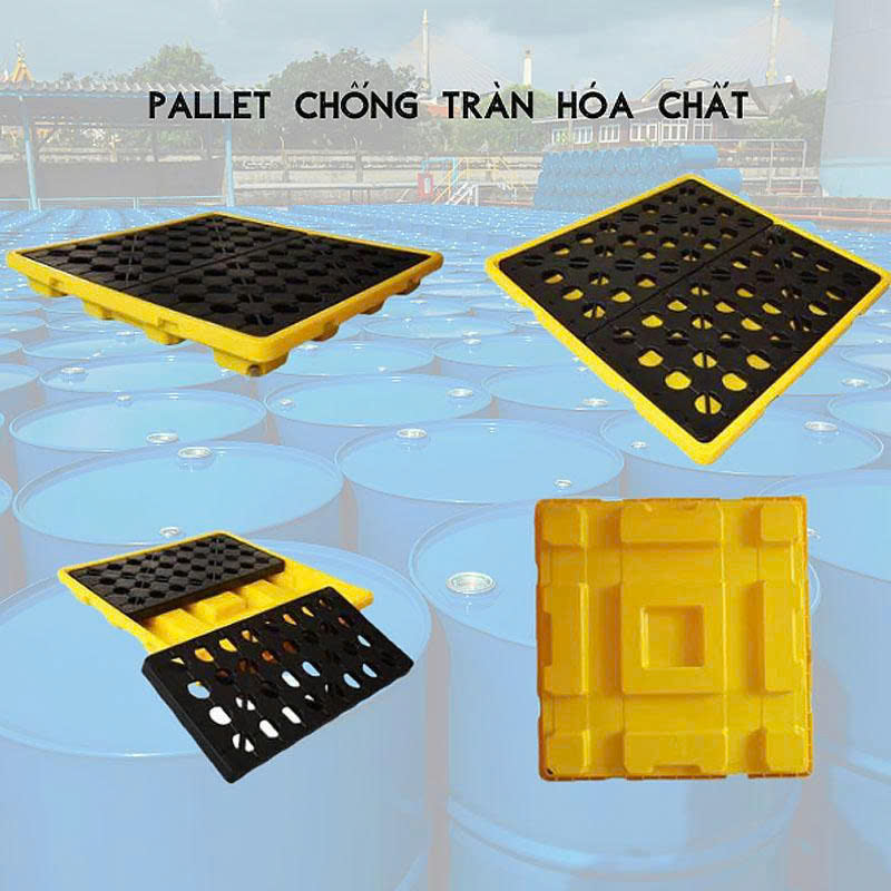 PALLET NHỰA CHỐNG TRÀN, LH: 0964018718