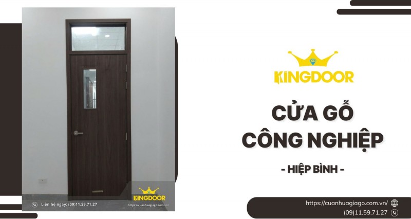 Cửa Gỗ Công Nghiệp tại Hiệp Bình | Giá Tốt & Lắp Đặt Nhanh