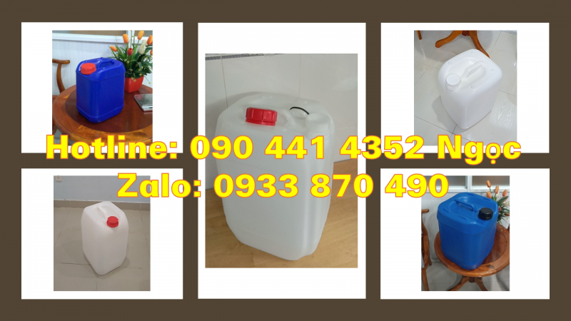 CAN NHỰA 10 LÍT ĐỰNG: MẬT ONG, MẬT MÍA, NƯỚC ĐƯỜNG, NƯỚC SÔI, SYRUPT..