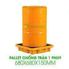 PALLET NHỰA CHỐNG TRÀN THÀNH THẤP LOẠI 1 PHUY. MUA HÀNG LH: 0964018718