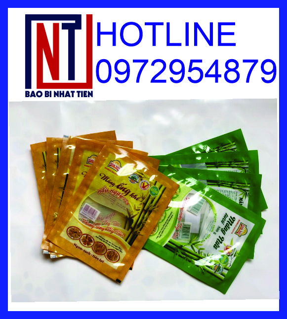 In túi PA hút chân không thực phẩm, túi PA in trục đồng