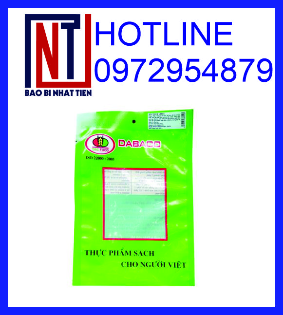 In túi PA hút chân không thực phẩm, túi PA in trục đồng