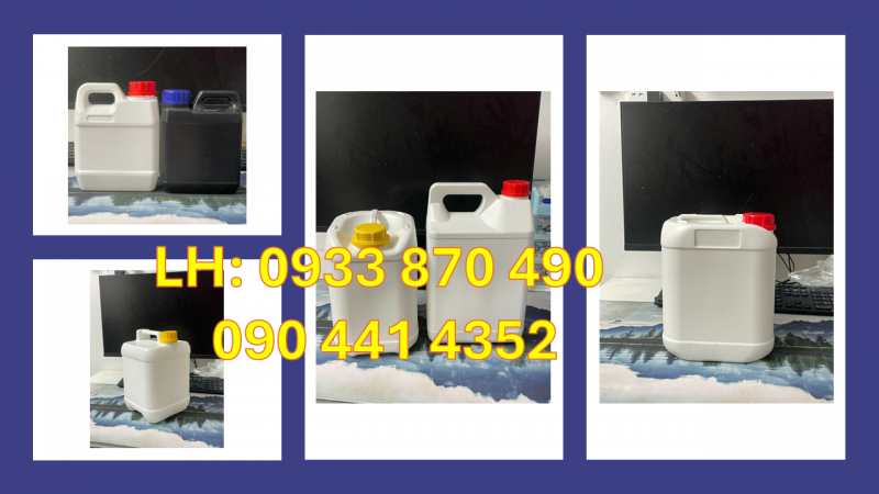 Can Nhựa 1 Lít Đựng Axit Acetic trong các ứng dụng công nghiệp.