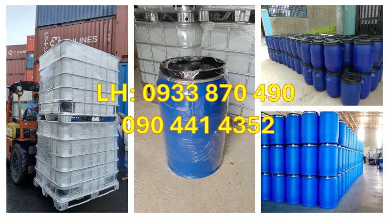 Thùng Phuy Nhựa 220 Lít Đựng Nước Uống Đóng Chai, thực phẩm an toàn vệ sinh