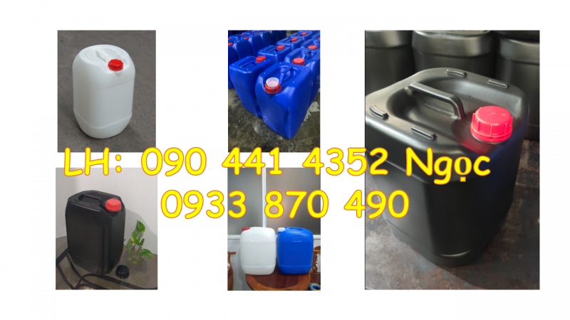 CAN NHỰA 20 LÍT DÀY 1KG2 CÓ ĐỰNG ĐƯỢC NHỮNG LOẠI HÓA CHẤT CÔNG NGHIỆP NÀO? 