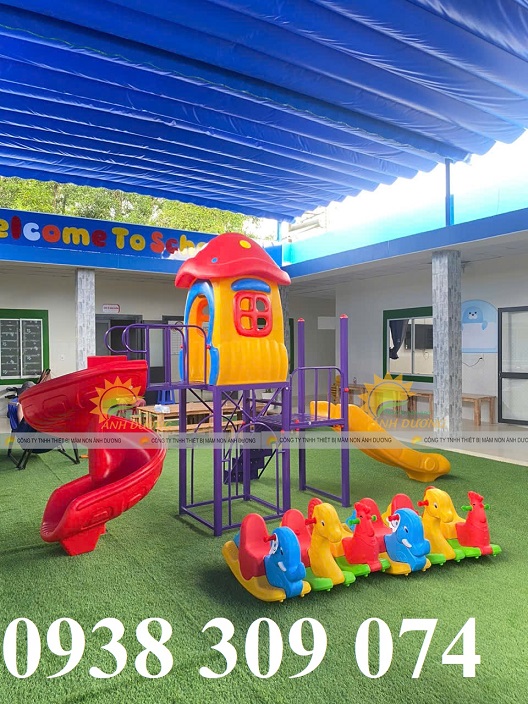 Cầu trượt cho bé, cầu trượt liên hoàn, cầu trượt xích đu