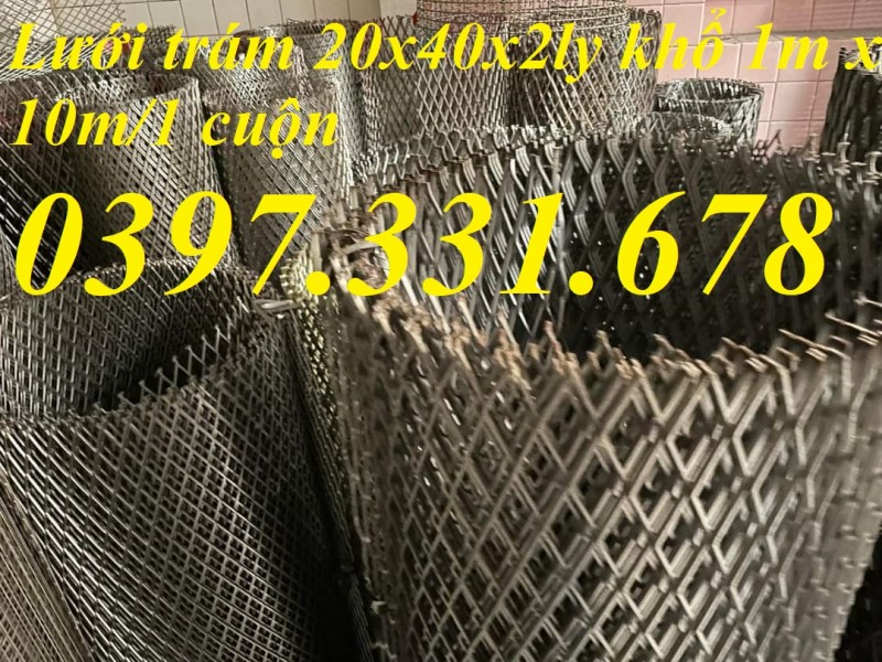 Lưới mắt cáo 20x40mm hàng sẵn kho